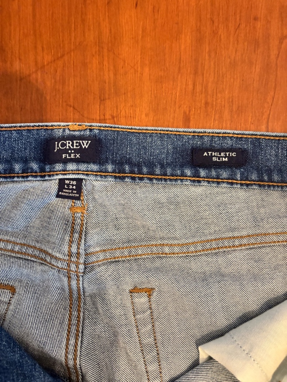 J. Crew Light Blue Athletic Slim Flex Jeans